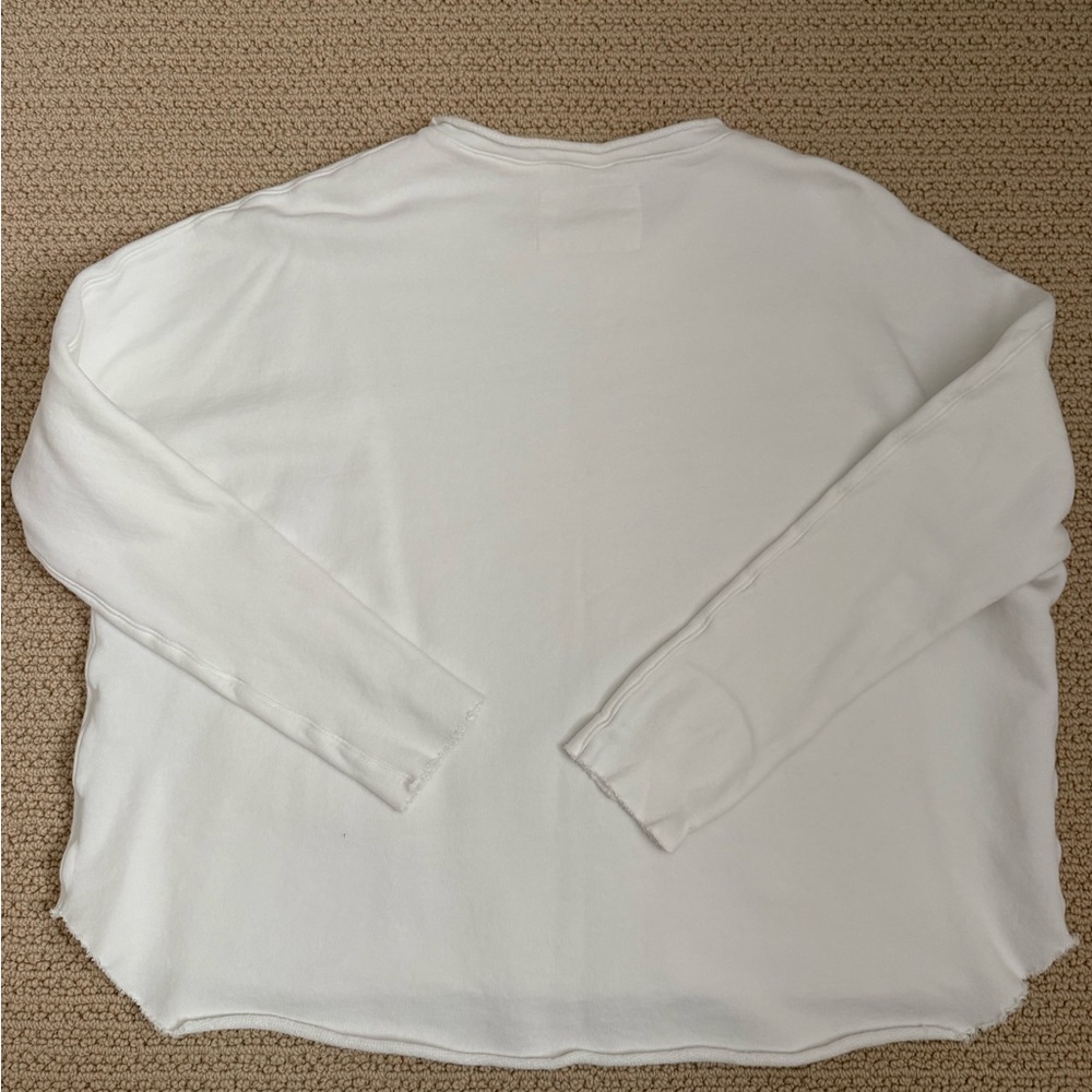 Frank & Eileen Anna White Sweatshirt - Picture 6 of 7